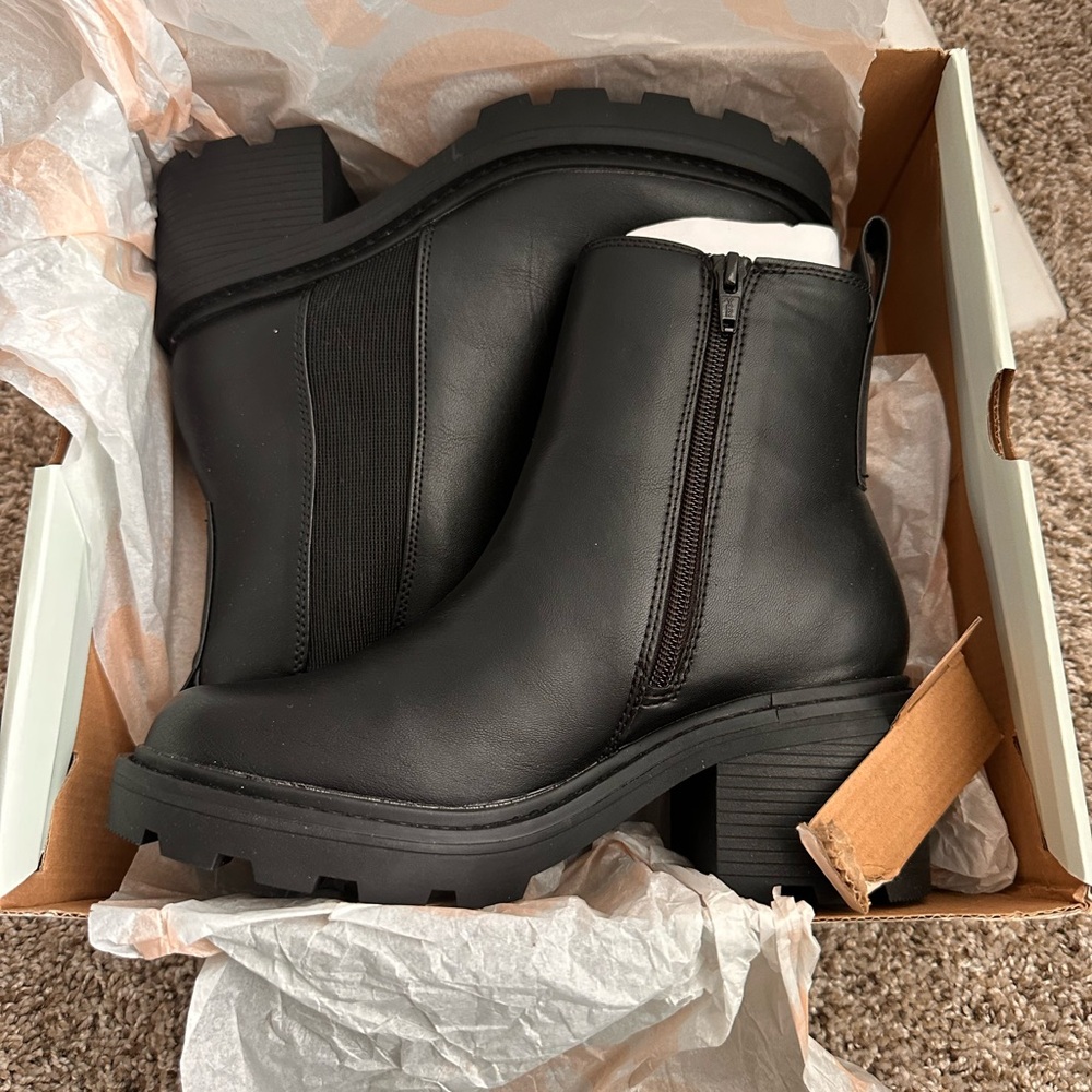 Black Ankle Boots